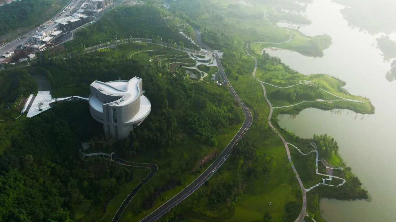 BIM Architecture | Chongqing Liangjiang Collaborative Innovation Zone Planning Exhibition Center/Tanghua Architectural Design