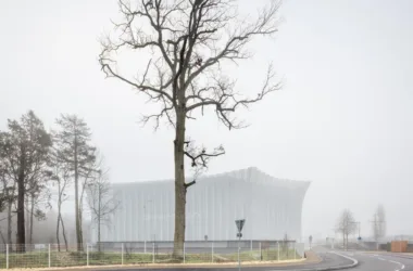 BIM Architecture: Transparent Facade of CO'Met Sports Center by CMA, FMS, and Populus-BIM WORLD