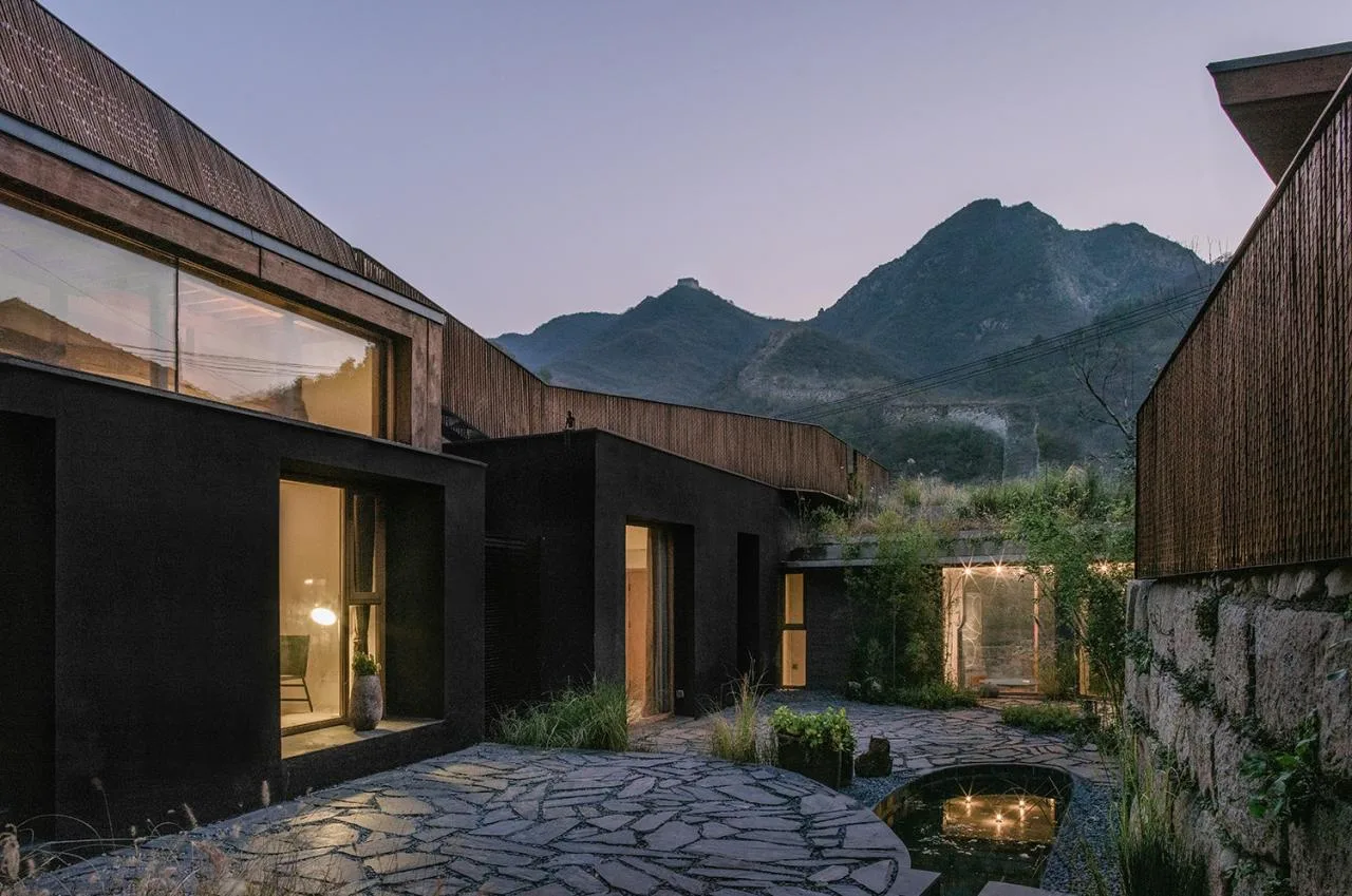 BIM Architecture | Xiaoxi Homestay: Chaos is Staircase/Large Building Materials