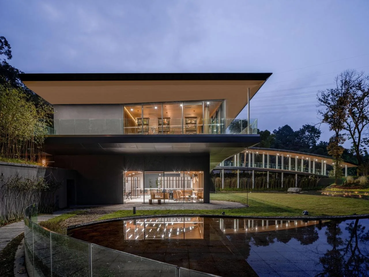 BIM Architecture | Interpretation of Bamboo Culture Imagery: Chongzhou Zhuyi Village Tourist Center/Xiaoyin Architecture