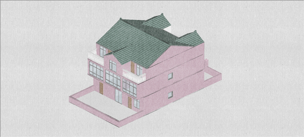 BIM Architecture | Qianshanjing Homestay: Fishing Boat Returns to Port, Qianshanjing/Chao Yu Design Firm