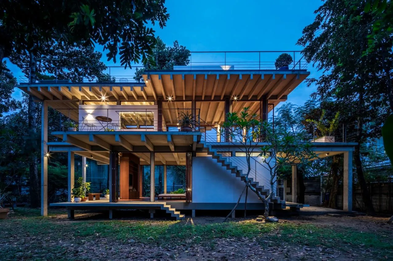 BIM Architecture | Floating Residence/Sanuki Daisuke Architects