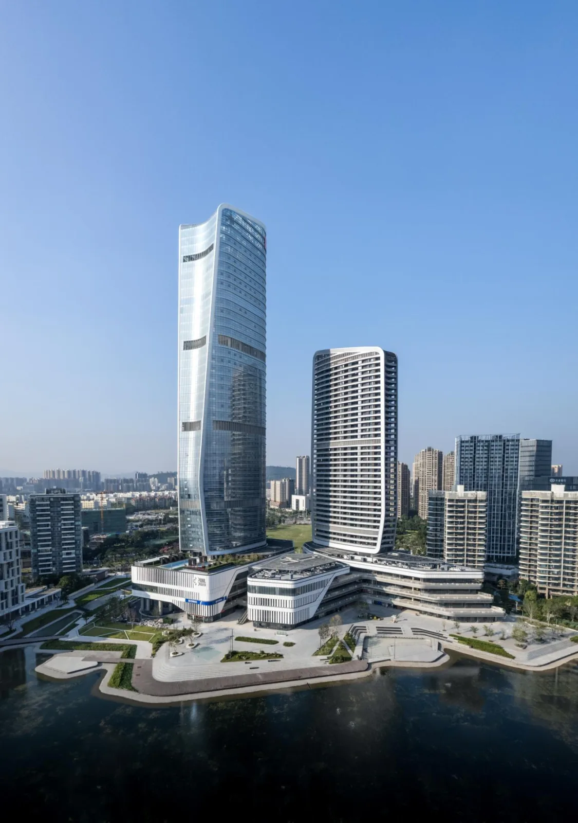 BIM Architecture | Jinwan Huafa International Business Center/10 Design