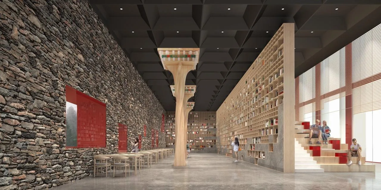 BIM Architecture | Xisuoshizhai - Architectural Design/Non professional Architecture of Xisuo Village Cultural Complex in Marcang City
