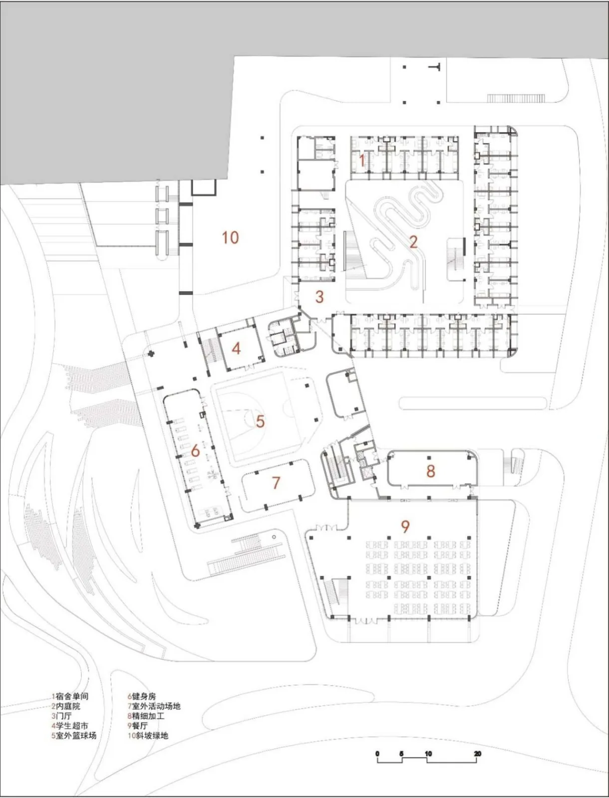 BIM Architecture | Yangtze River Delta Research Institute of University of Electronic Science and Technology of China (Quzhou) · Life Center/Tongji Institute Sifang Institute Innovation Design Center
