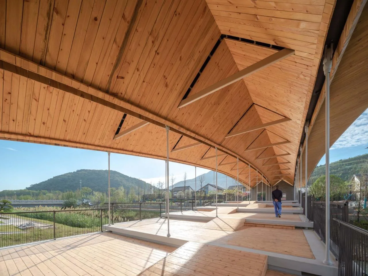 BIM Architecture | Jiujian Corridor Bridge/Landscape Architecture Firm