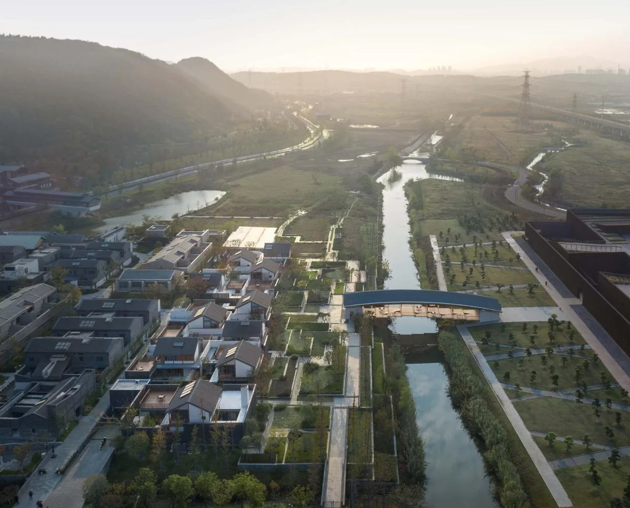 BIM Architecture | Jiujian Corridor Bridge/Landscape Architecture Firm