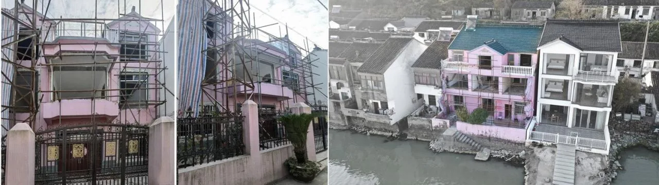 BIM Architecture | Qianshanjing Homestay: Fishing Boat Returns to Port, Qianshanjing/Chao Yu Design Firm