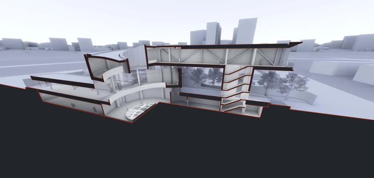 BIM Architecture | Zhengzhou Liuzhuang Urban Development Museum/Shanghai Hope Architectural Design
