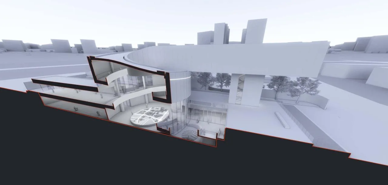 BIM Architecture | Zhengzhou Liuzhuang Urban Development Museum/Shanghai Hope Architectural Design