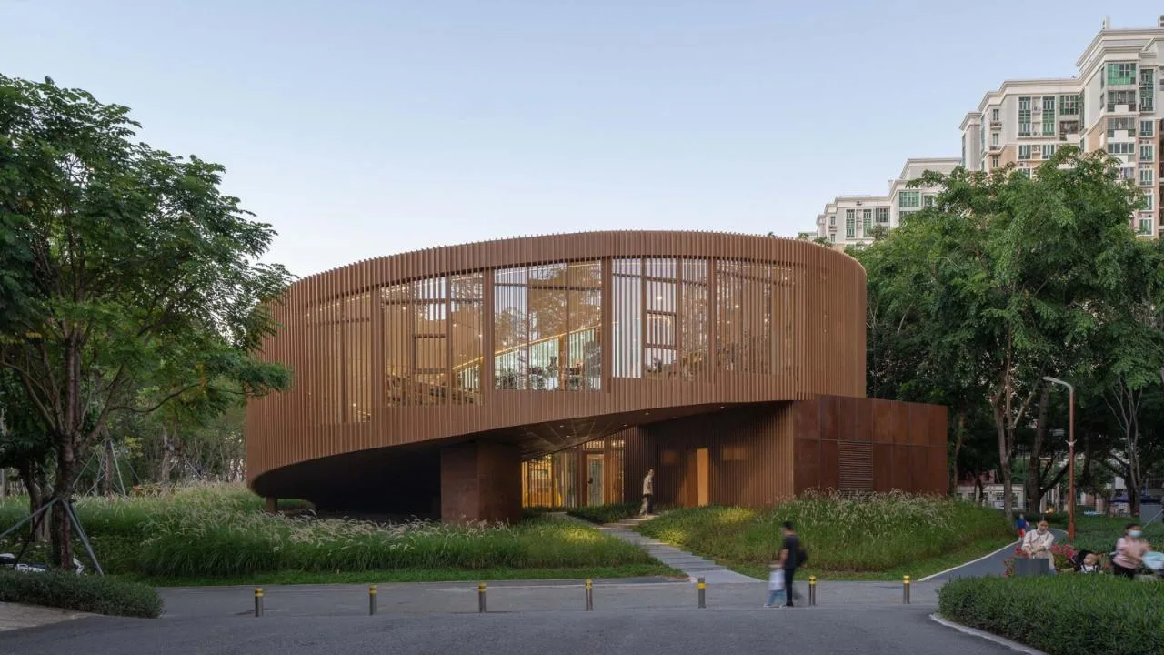 BIM Architecture | Dashahe Ecological Corridor Circular Tree House/Yishu Architecture Studio
