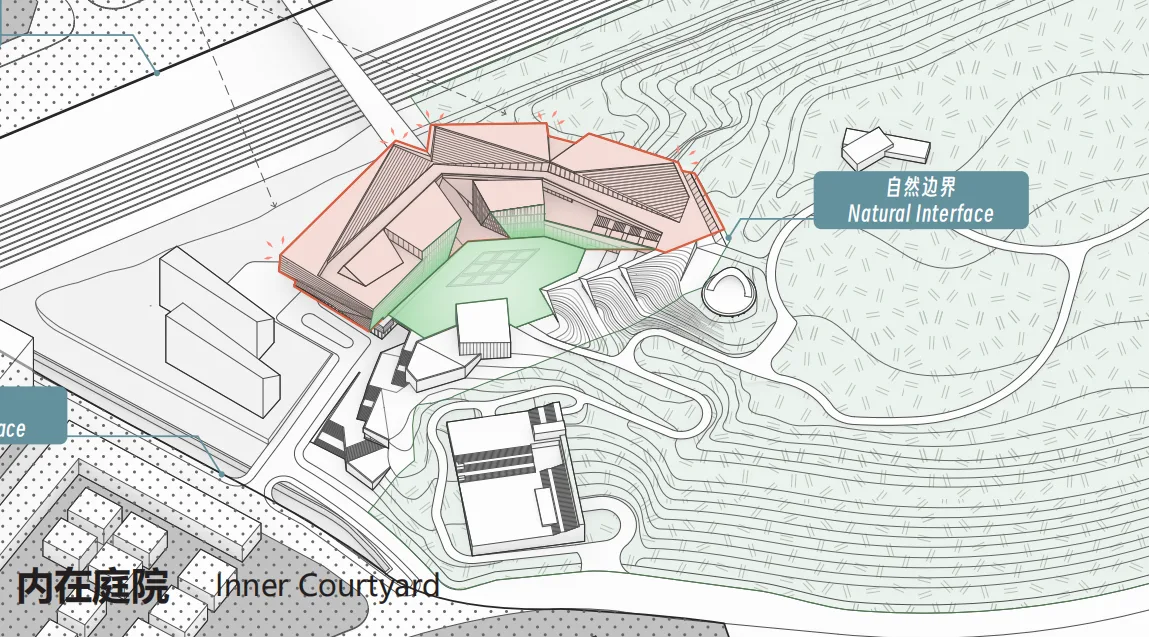 BIM Architecture | Shenzhen Key City Cultural Space: Longhua Two Hearts and One Pavilion/AG Huichuang