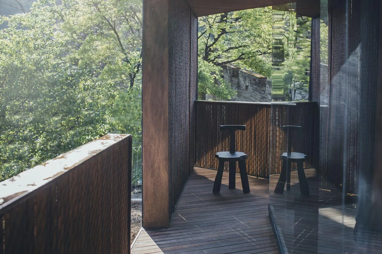 BIM Architecture | Xiaoxi Homestay: Chaos is Staircase/Large Building Materials