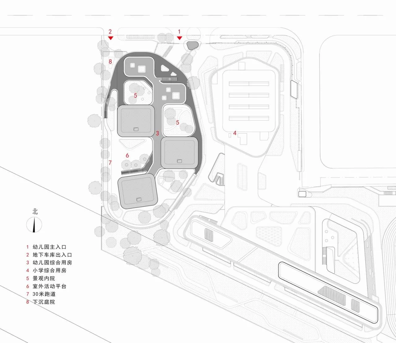 BIM Architecture | Connected Boundless Activity Space: Jianghui Branch of Dongfang County Kindergarten in Binjiang District, Hangzhou/Zhejiang University Architectural Design and Research Institute Co., Ltd