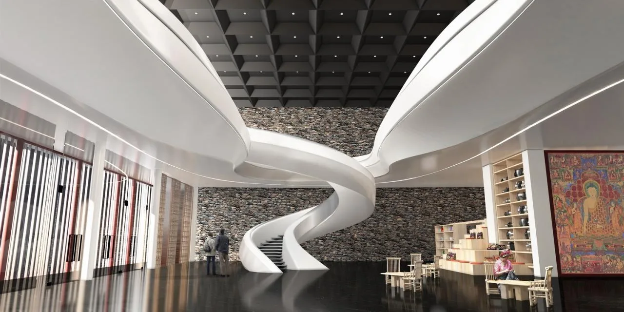 BIM Architecture | Xisuoshizhai - Architectural Design/Non professional Architecture of Xisuo Village Cultural Complex in Marcang City