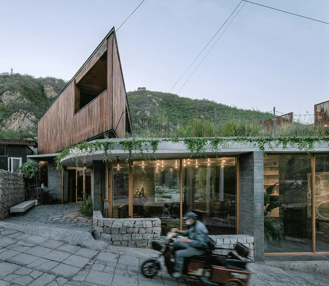 BIM Architecture | Xiaoxi Homestay: Chaos is Staircase/Large Building Materials