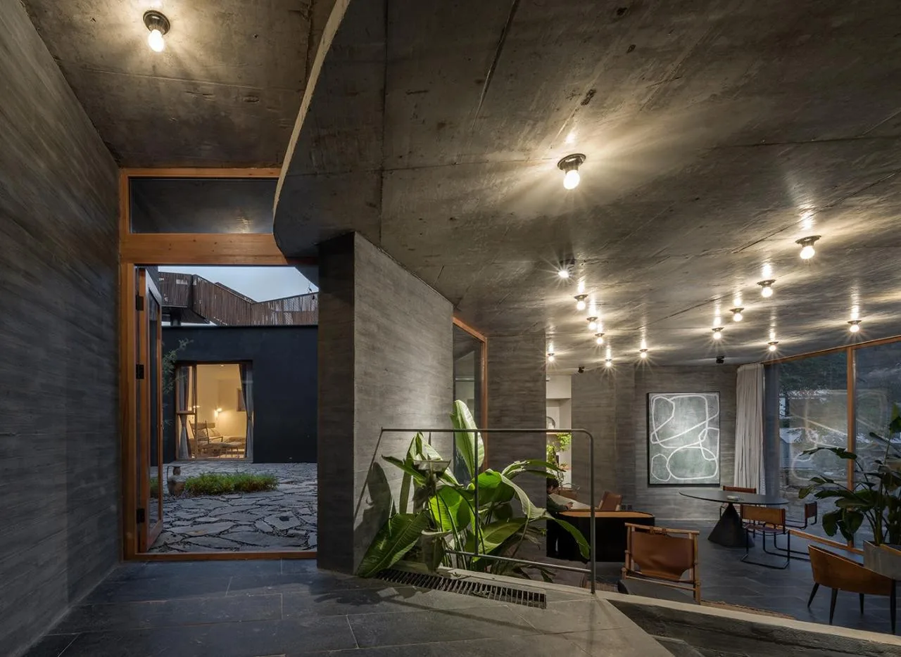 BIM Architecture | Xiaoxi Homestay: Chaos is Staircase/Large Building Materials