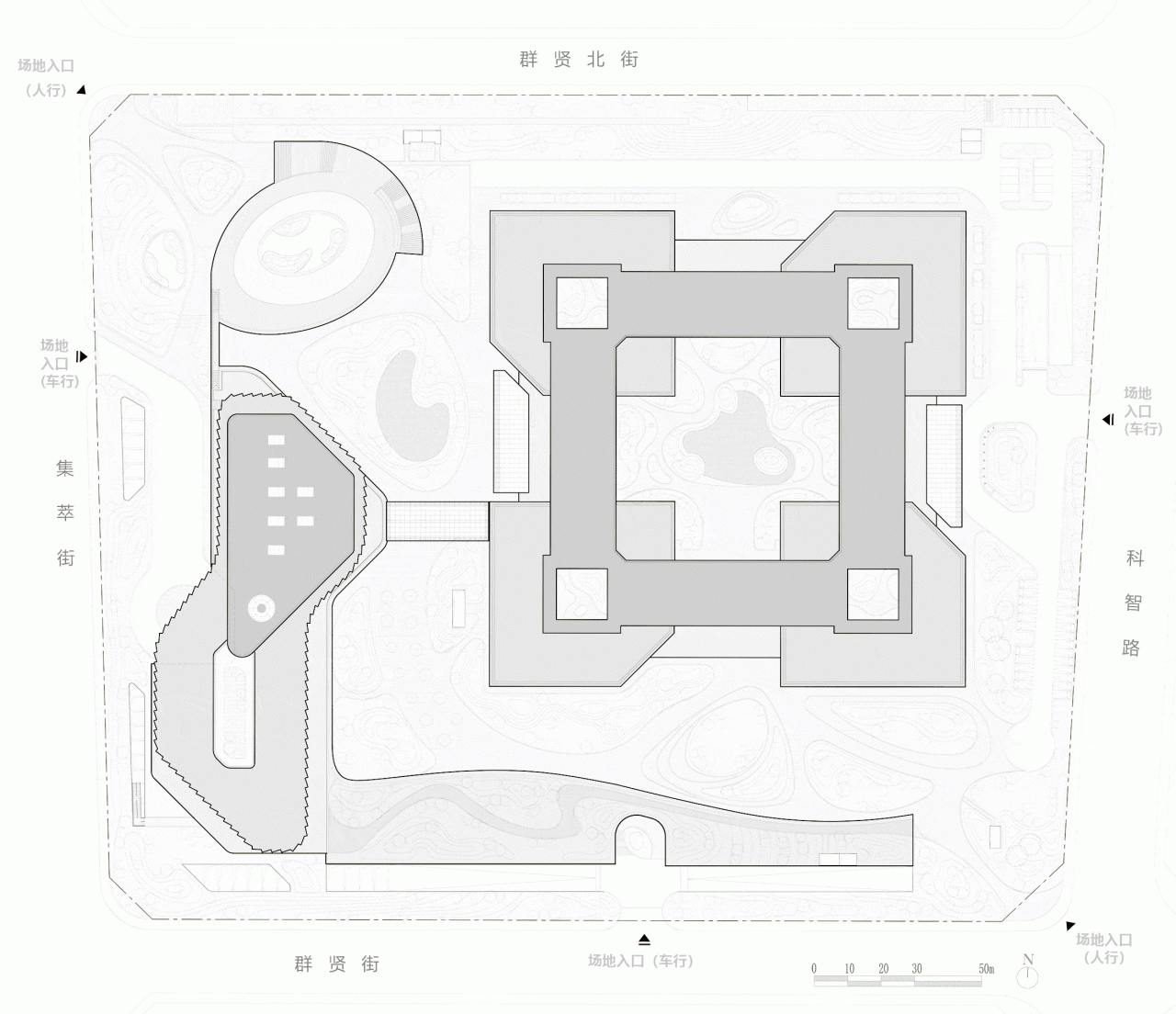 BIM Architecture | Hikvision Chengdu Science and Technology Park/East China Architectural Design and Research Institute