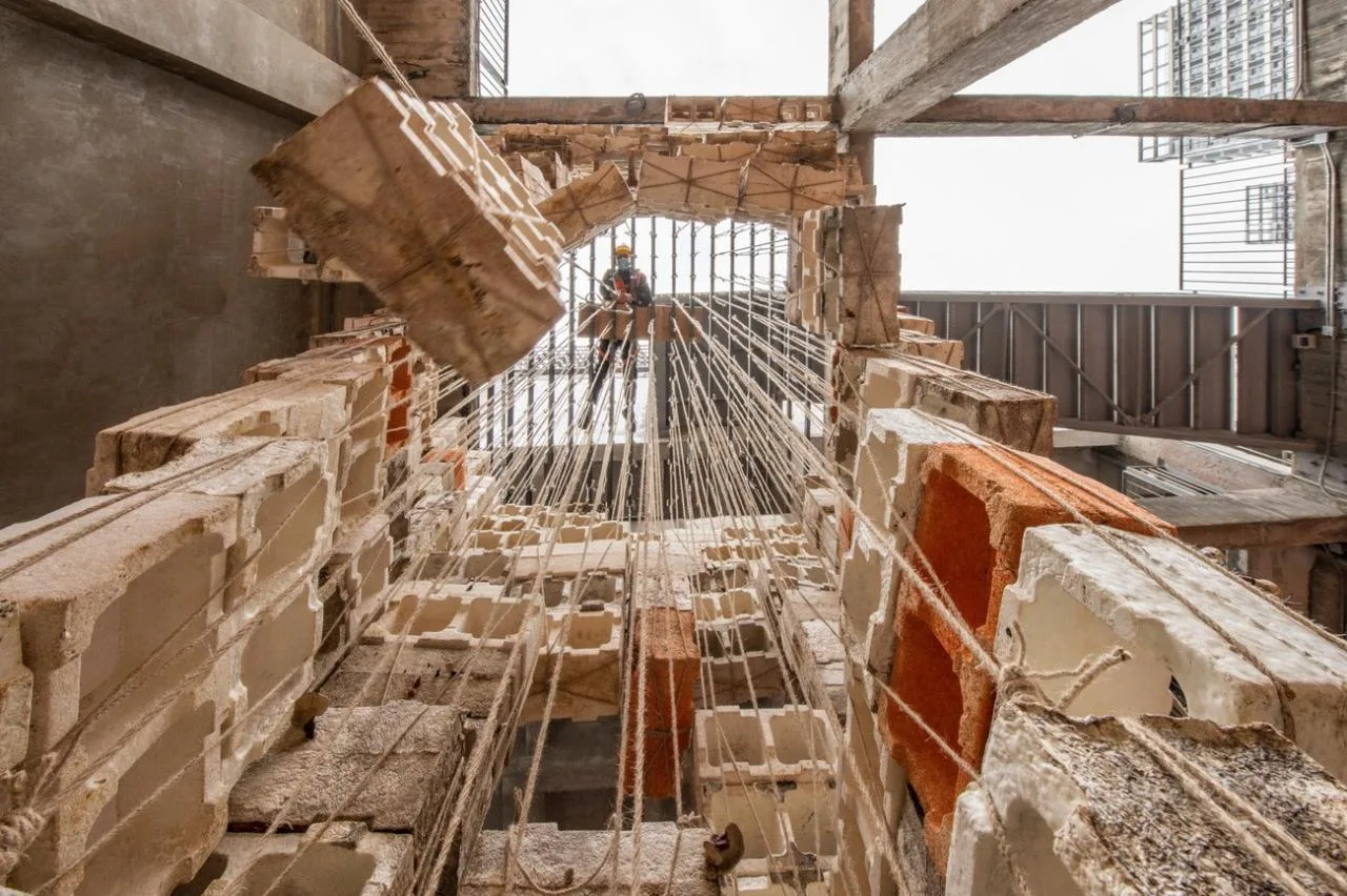 BIM Architecture | Reverse Construction: Mushroom Brick Pyramid/Lu Yichen, Link Arc Architecture Firm