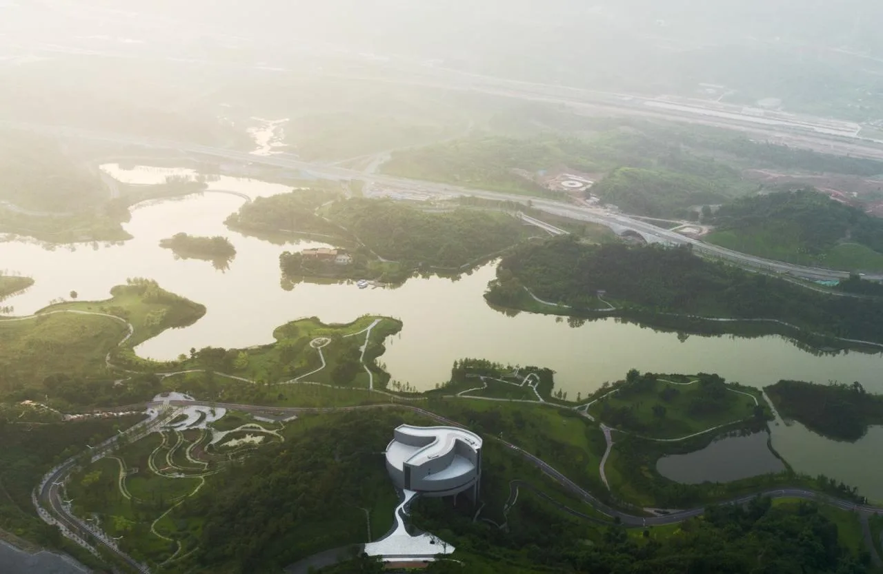 BIM Architecture | Chongqing Liangjiang Collaborative Innovation Zone Planning Exhibition Center/Tanghua Architectural Design