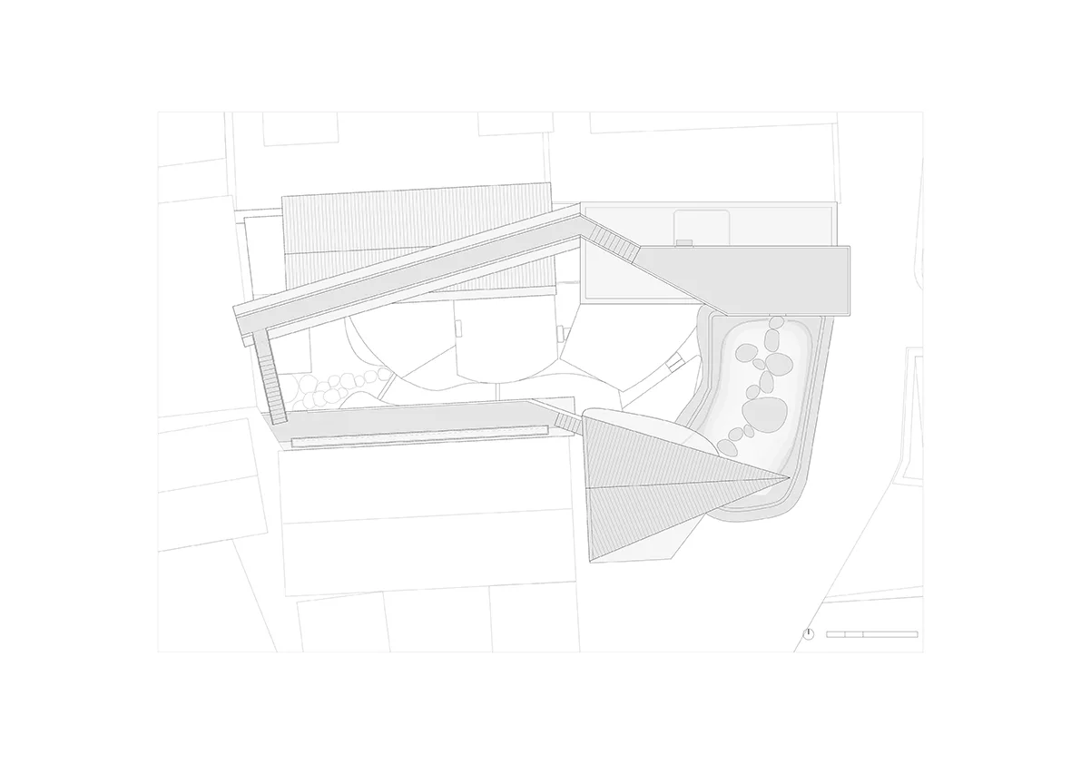 BIM Architecture | Xiaoxi Homestay: Chaos is Staircase/Large Building Materials