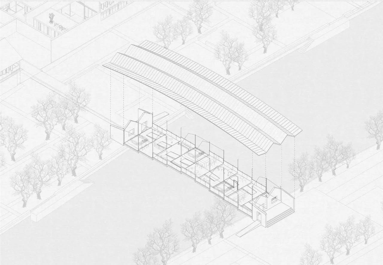 BIM Architecture | Jiujian Corridor Bridge/Landscape Architecture Firm