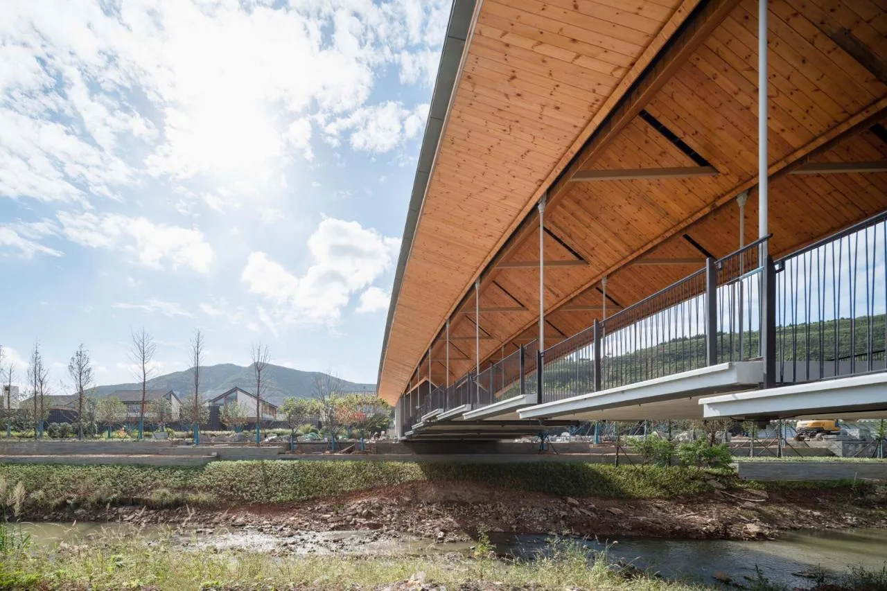 BIM Architecture | Jiujian Corridor Bridge/Landscape Architecture Firm