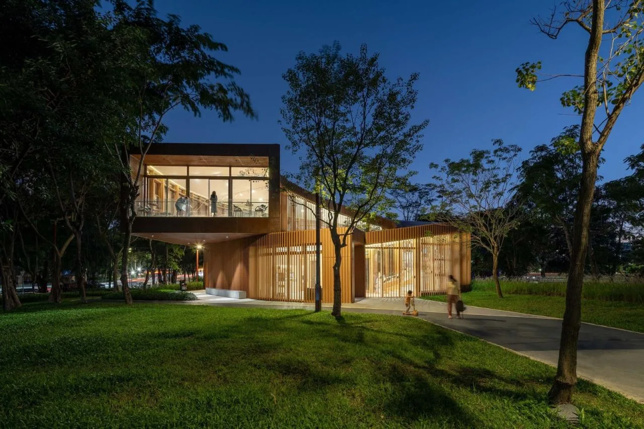 BIM Architecture | Dashahe Ecological Corridor Circular Tree House/Yishu Architecture Studio