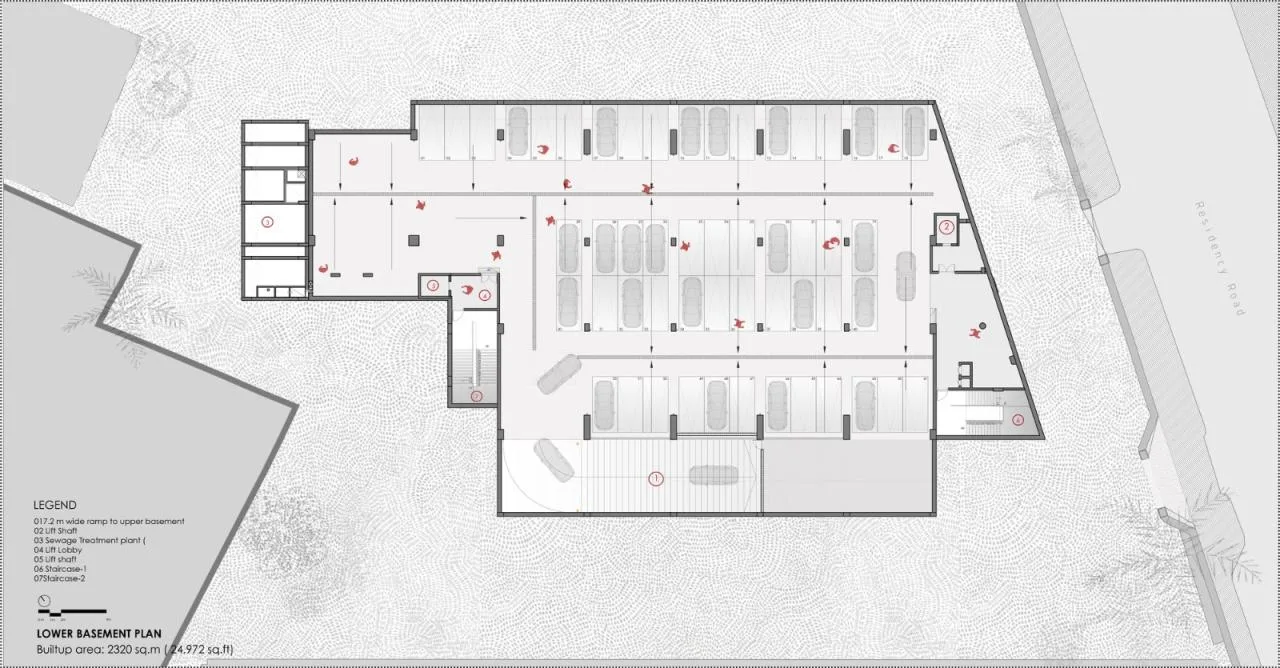BIM Architecture | St. Joseph's Law School Bangalore/BetweenSpaces