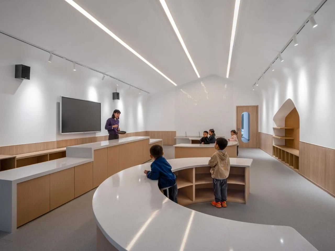 BIM Architecture | Quzhou Kecheng District Teacher Kindergarten/01 City