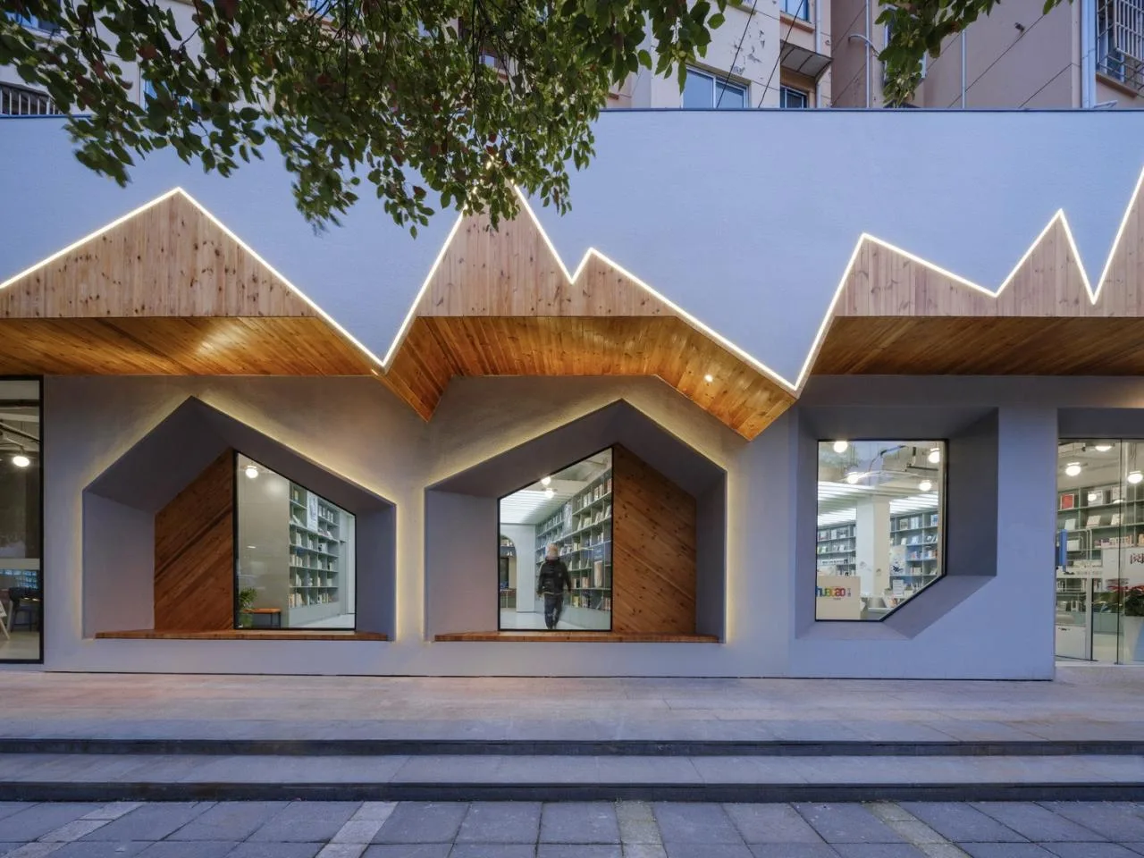 BIM Architecture | Shanghai Xingle Road City Bookstore: Bookish Neighborhood, 'Soul Station' at Home/San Yi China