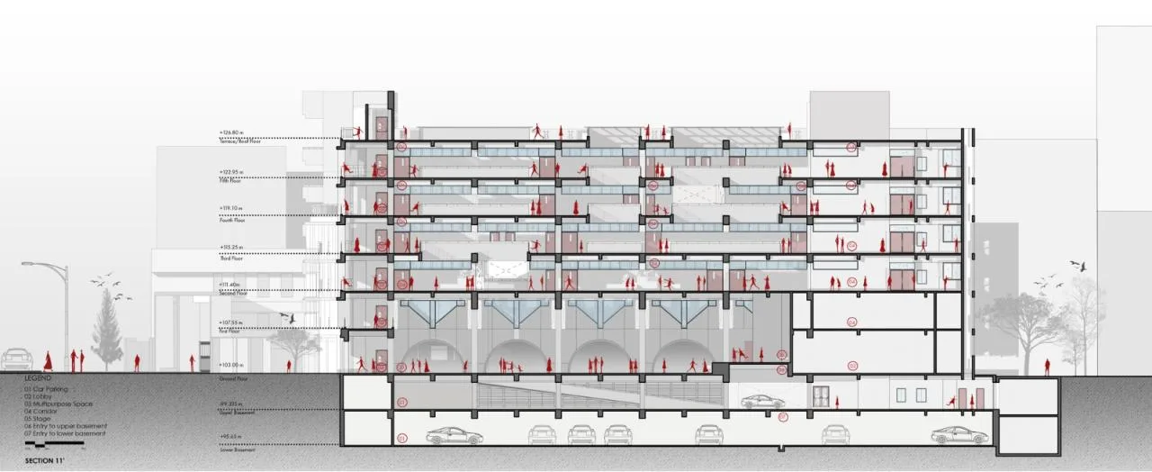 BIM Architecture | St. Joseph's Law School Bangalore/BetweenSpaces