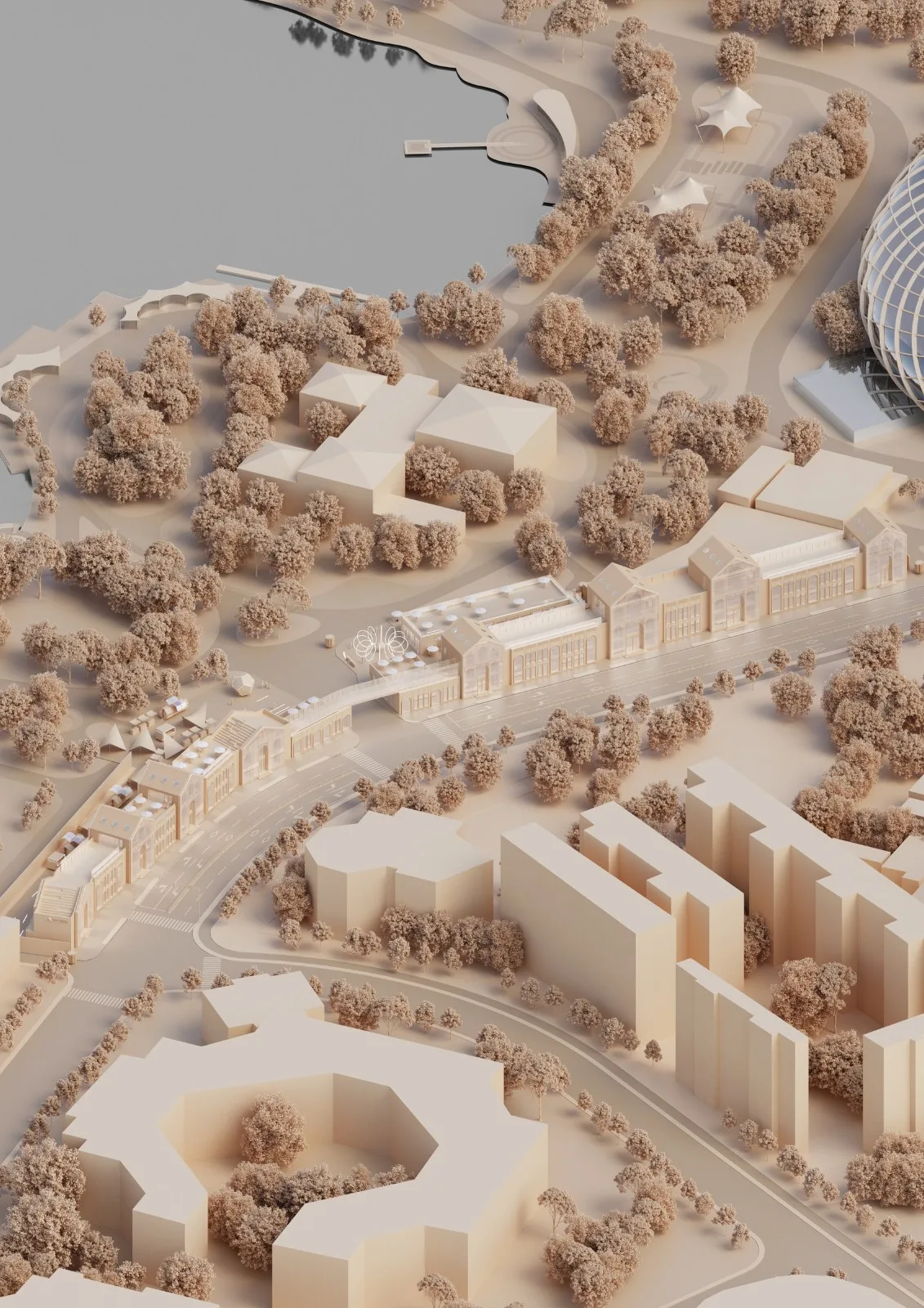 Exploration of BIM Architecture | DT Park West Street Digital Twin Commercial Street Renewal Plan/UUA Architectural Firm