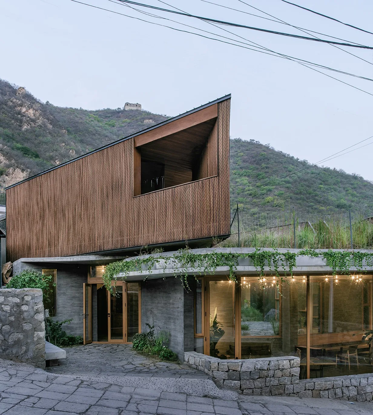 BIM Architecture | Xiaoxi Homestay: Chaos is Staircase/Large Building Materials