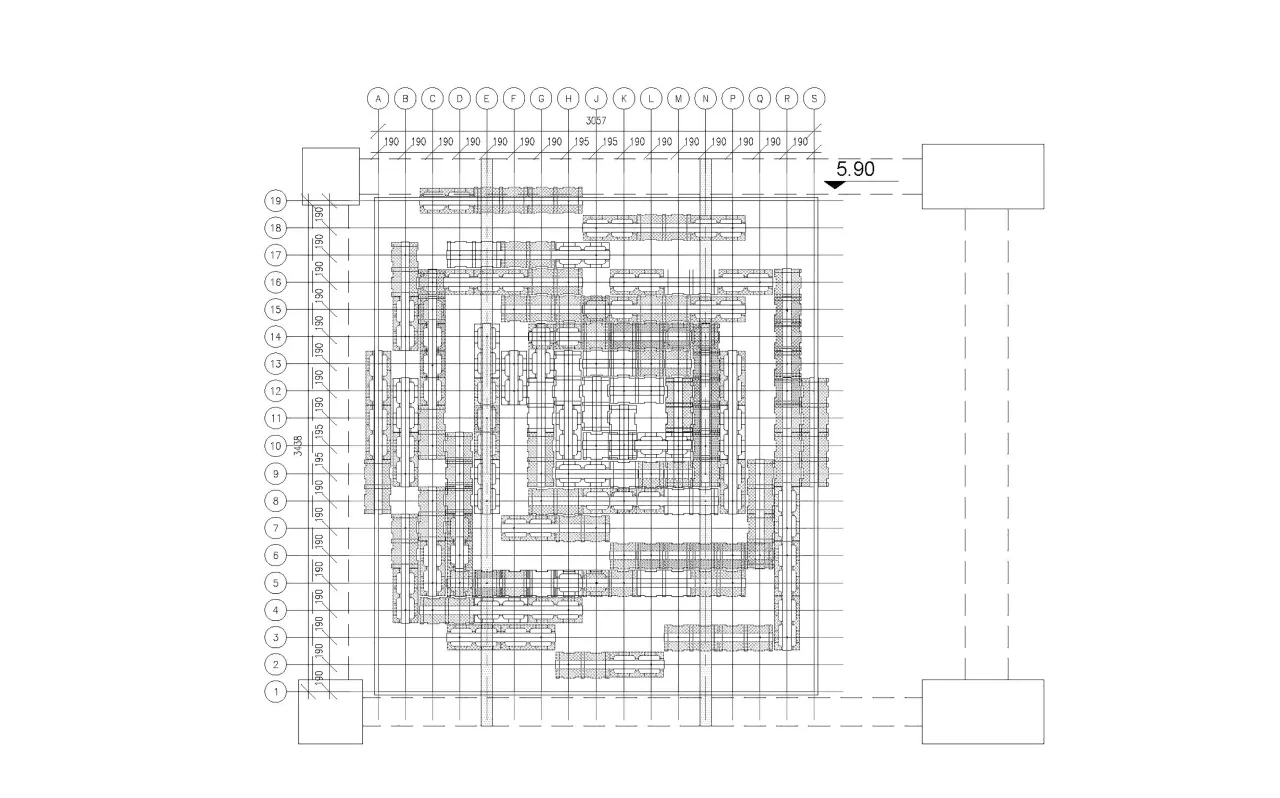BIM Architecture | Reverse Construction: Mushroom Brick Pyramid/Lu Yichen, Link Arc Architecture Firm