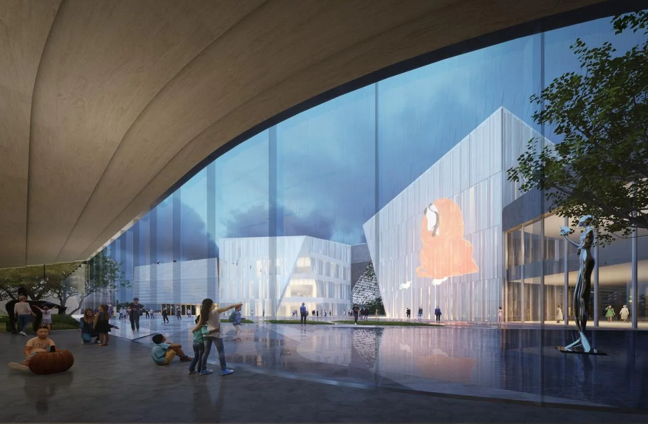 BIM Architecture | Shenzhen Key City Cultural Space: Longhua Two Hearts and One Pavilion/AG Huichuang