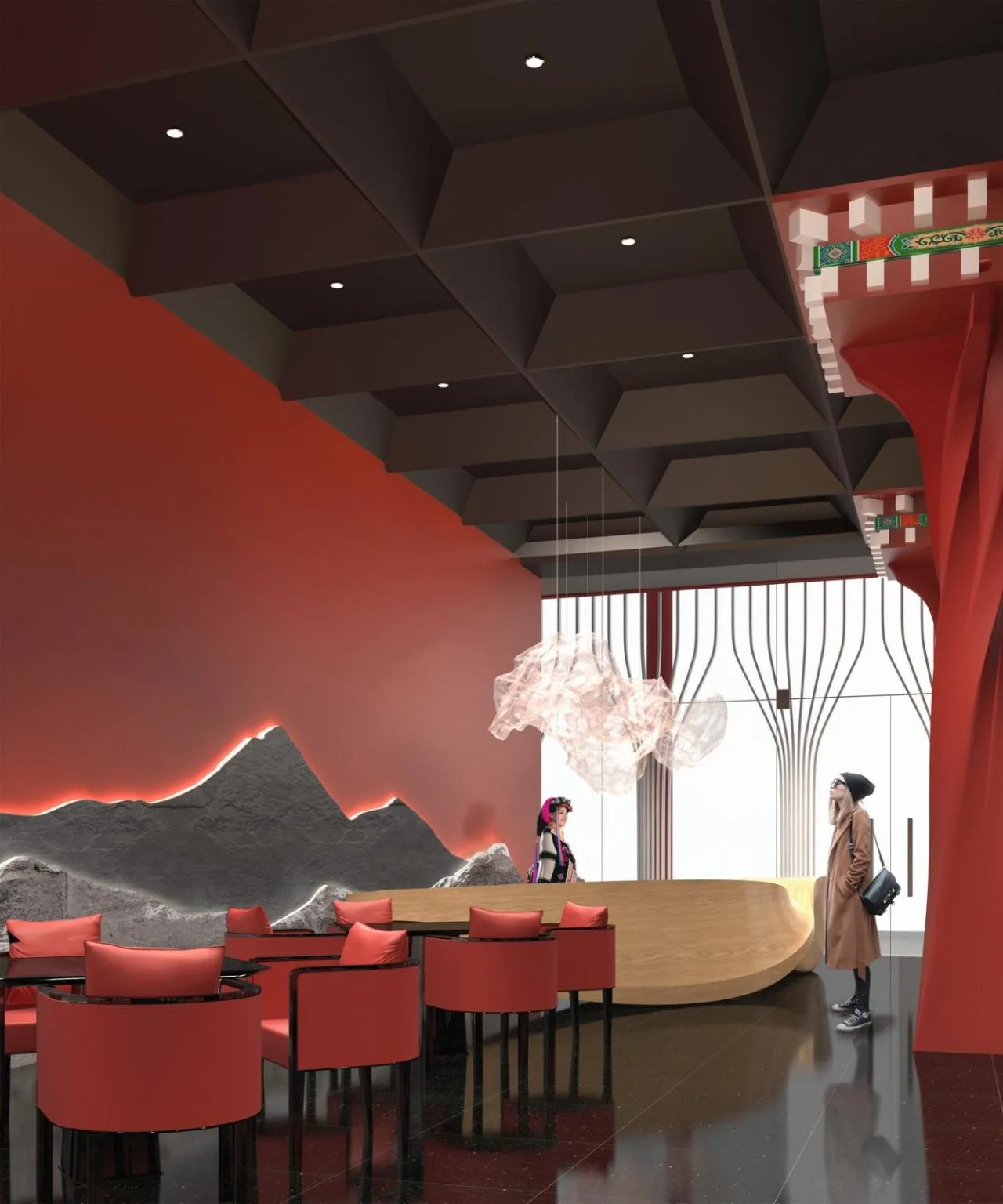 BIM Architecture | Xisuoshizhai - Architectural Design/Non professional Architecture of Xisuo Village Cultural Complex in Marcang City