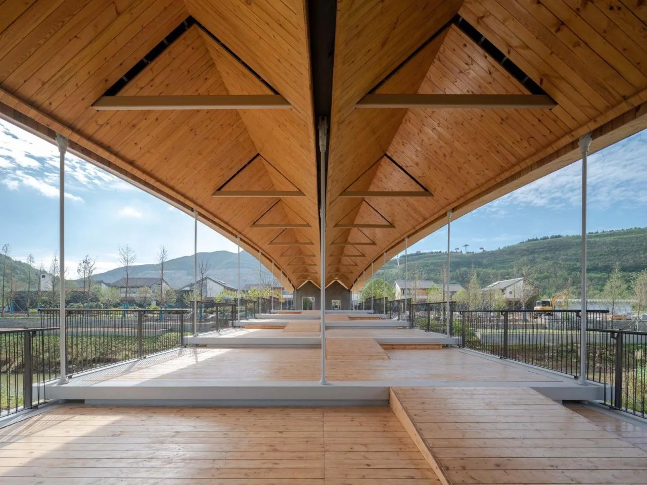 BIM Architecture | Jiujian Corridor Bridge/Landscape Architecture Firm
