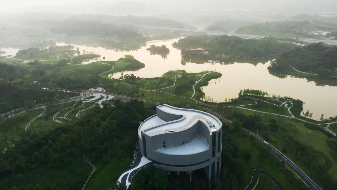 BIM Architecture | Chongqing Liangjiang Collaborative Innovation Zone Planning Exhibition Center/Tanghua Architectural Design