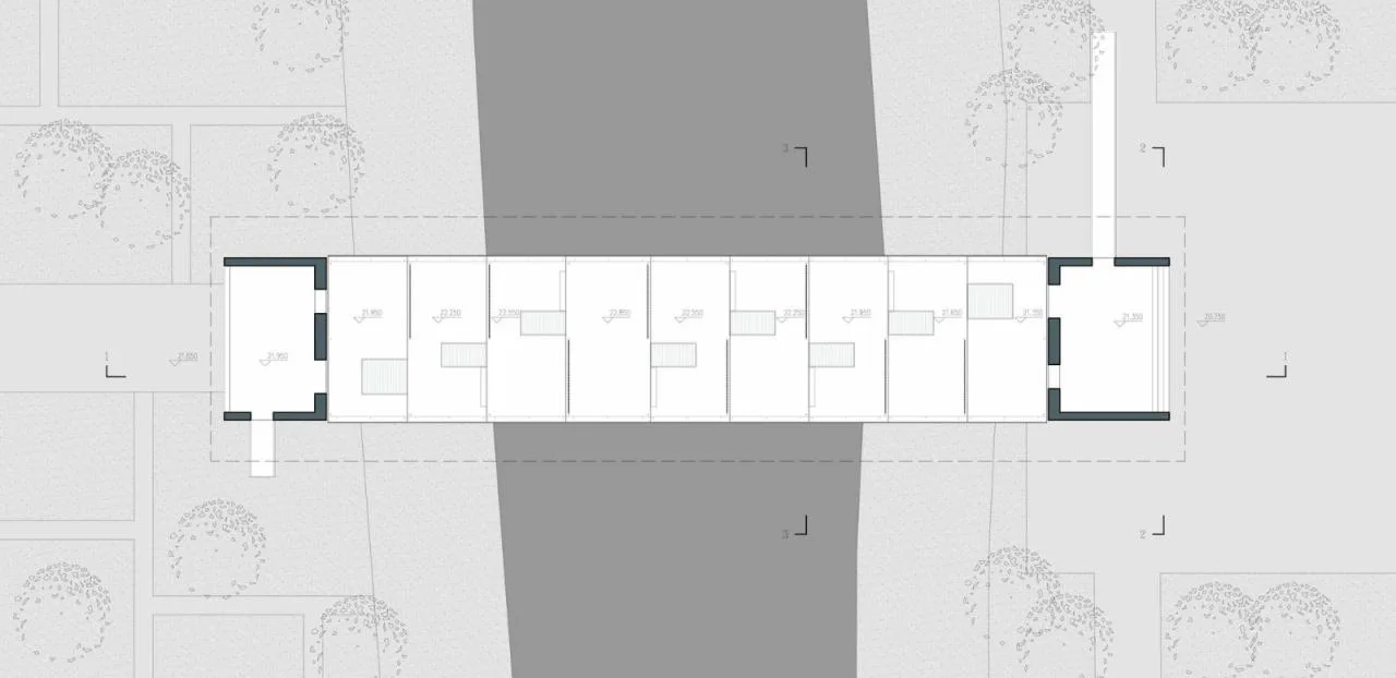 BIM Architecture | Jiujian Corridor Bridge/Landscape Architecture Firm