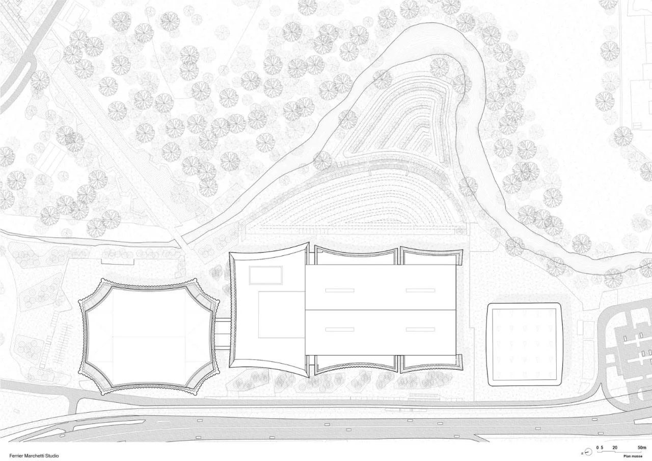 BIM Architecture | Transparent 'Coat', CO'Met Sports Center/CMA+FMS+Populus