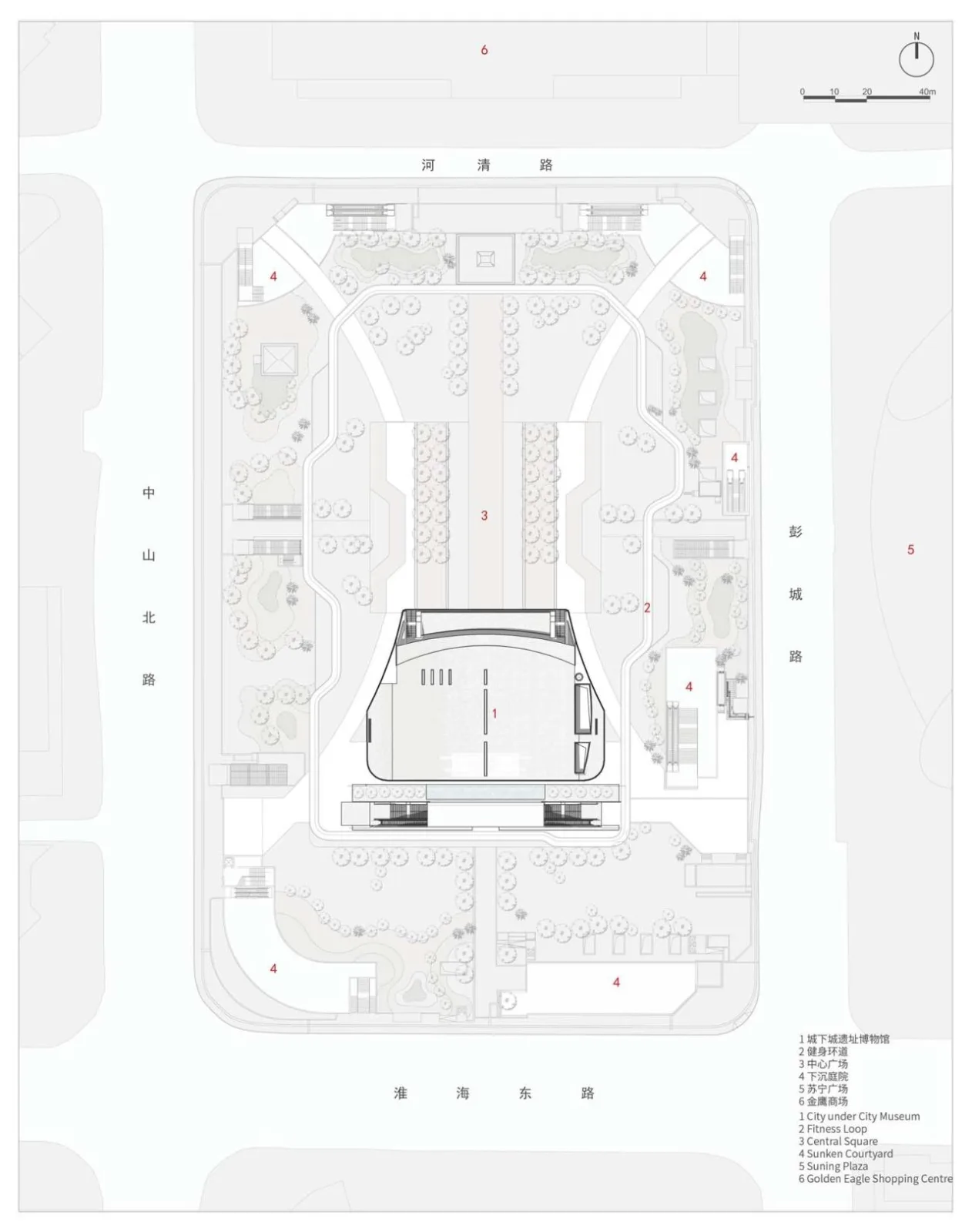 BIM Architecture | Xuzhou City Ruins Museum/Zhongheng Design