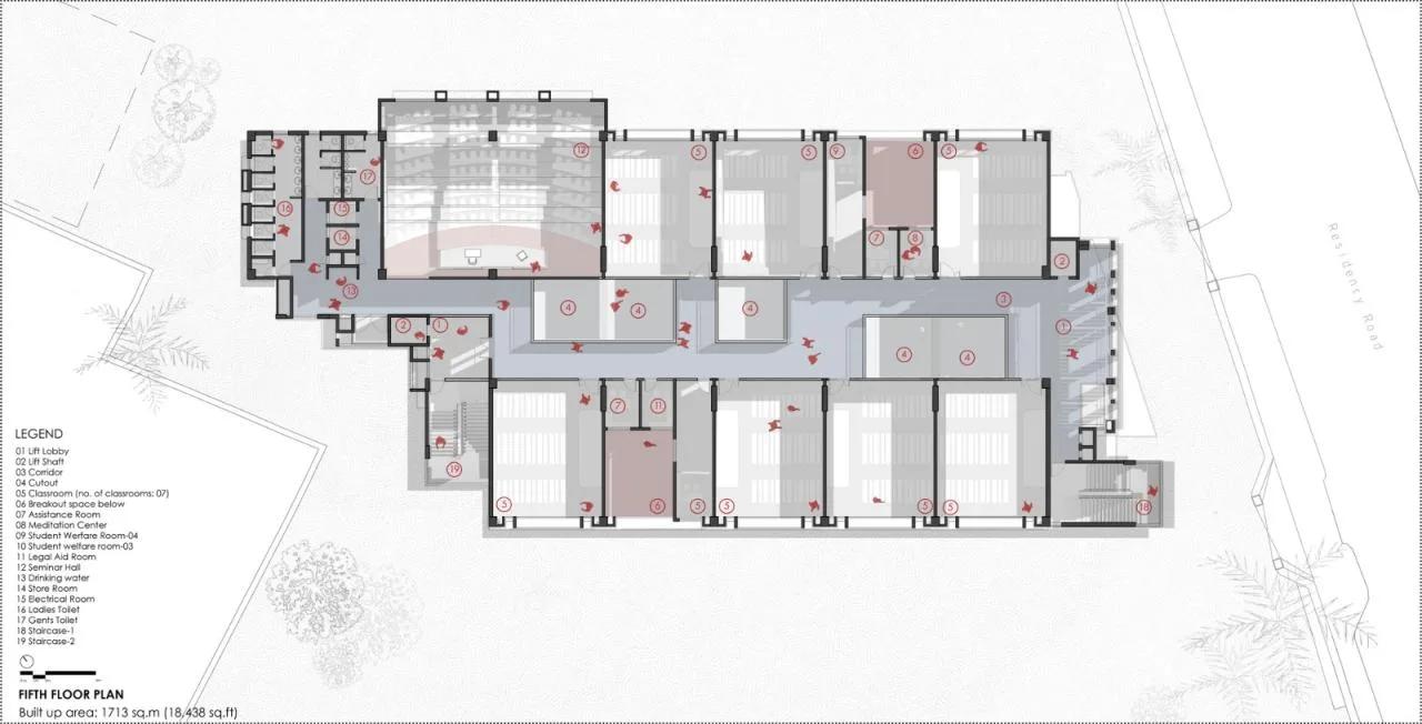 BIM Architecture | St. Joseph's Law School Bangalore/BetweenSpaces