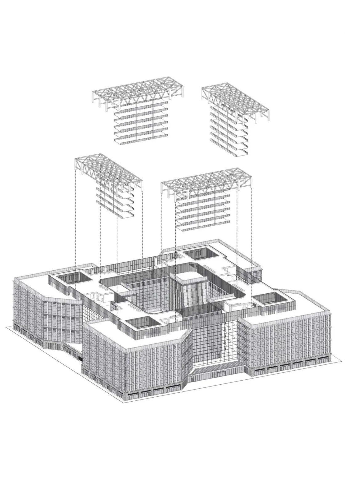 BIM Architecture | Hikvision Chengdu Science and Technology Park/East China Architectural Design and Research Institute