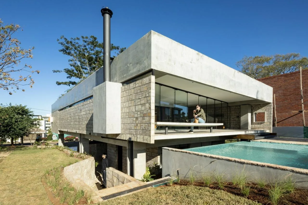 BIM Architecture | Flow Space, Yvyraju Home/OMCM arquitectos