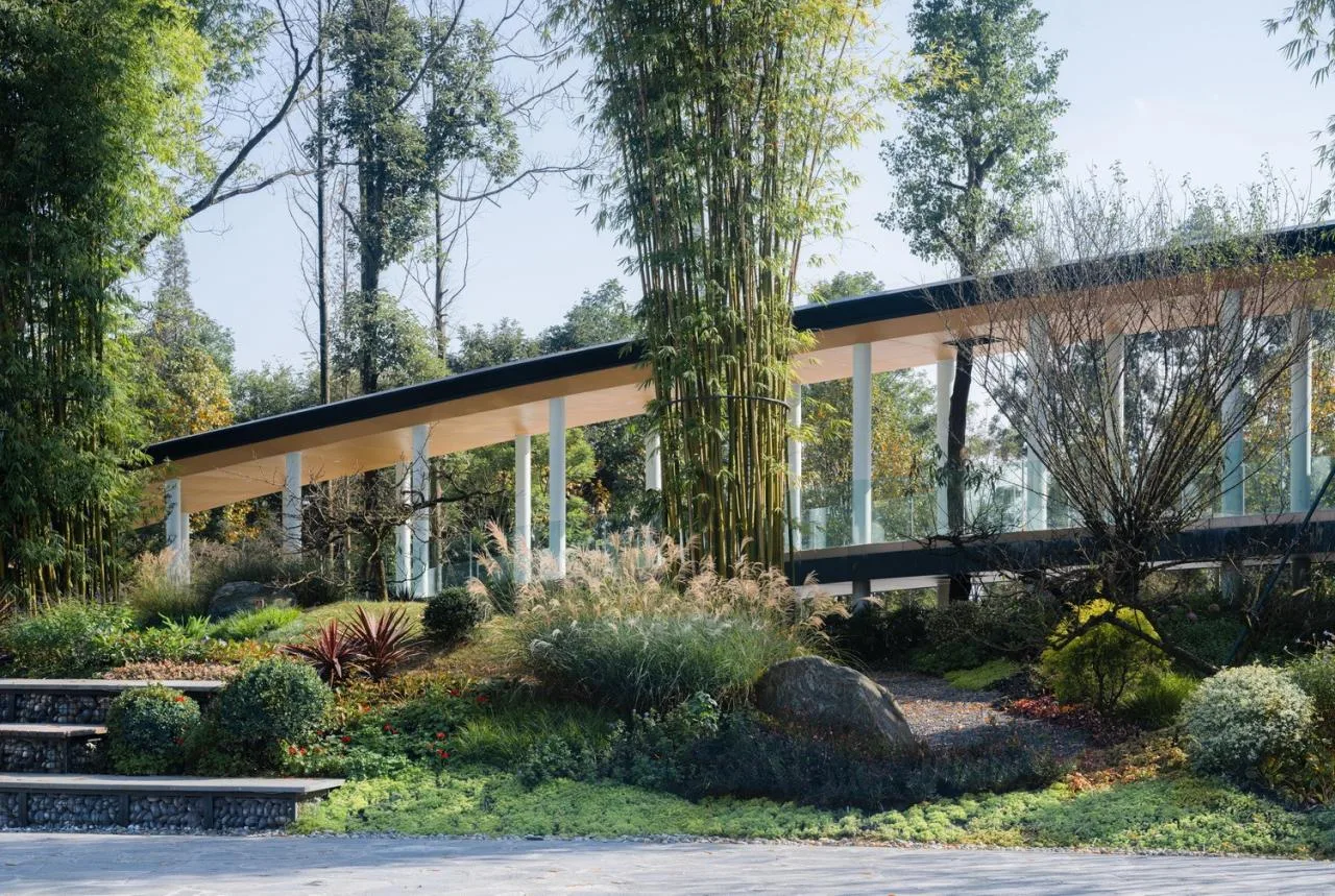 BIM Architecture | Interpretation of Bamboo Culture Imagery: Chongzhou Zhuyi Village Tourist Center/Xiaoyin Architecture