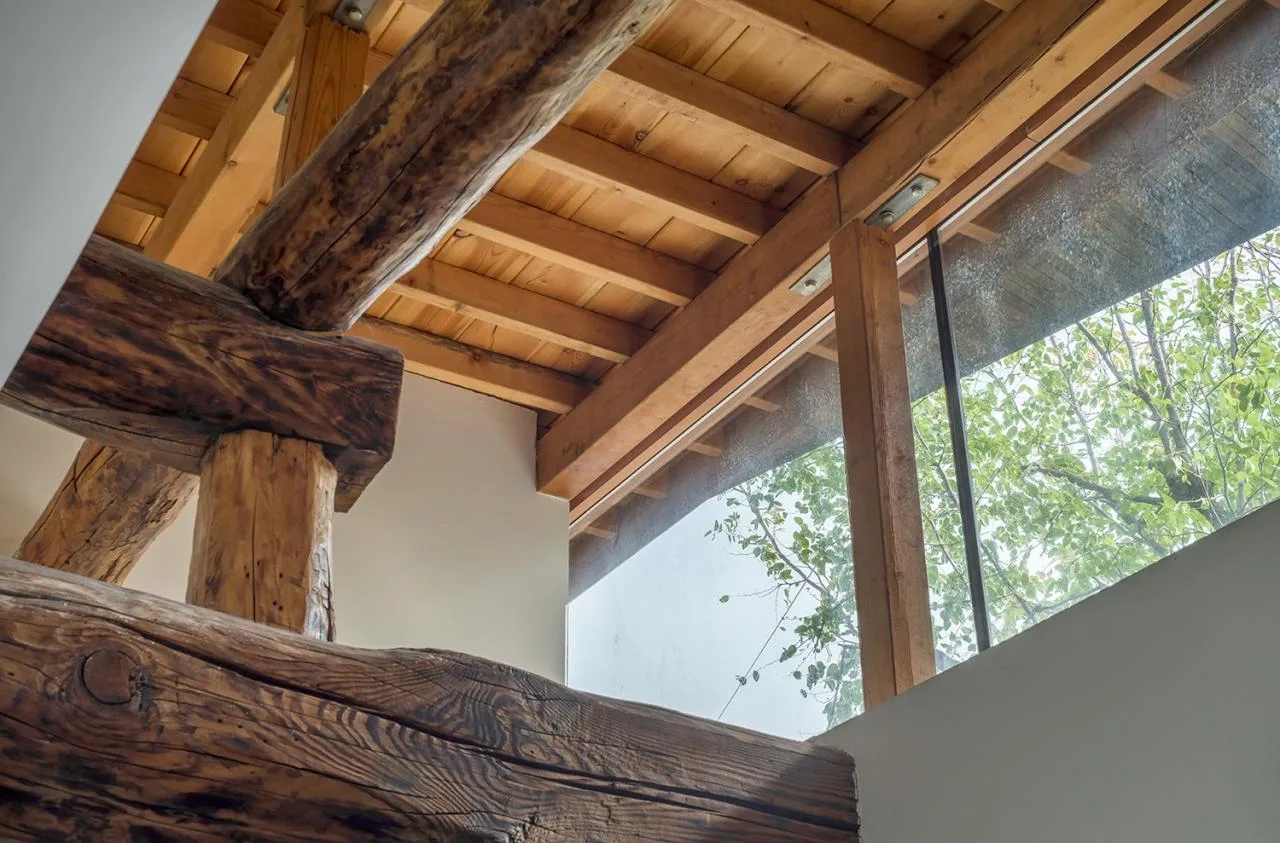 BIM Architecture | Xiaoxi Homestay: Chaos is Staircase/Large Building Materials