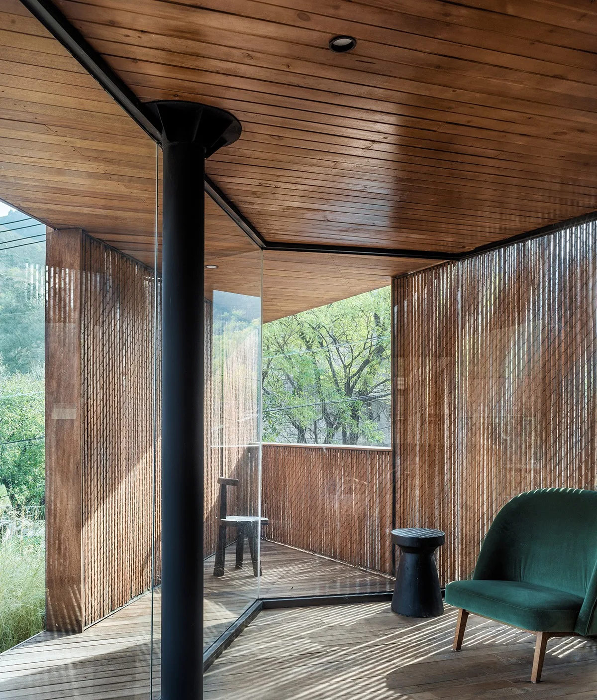 BIM Architecture | Xiaoxi Homestay: Chaos is Staircase/Large Building Materials