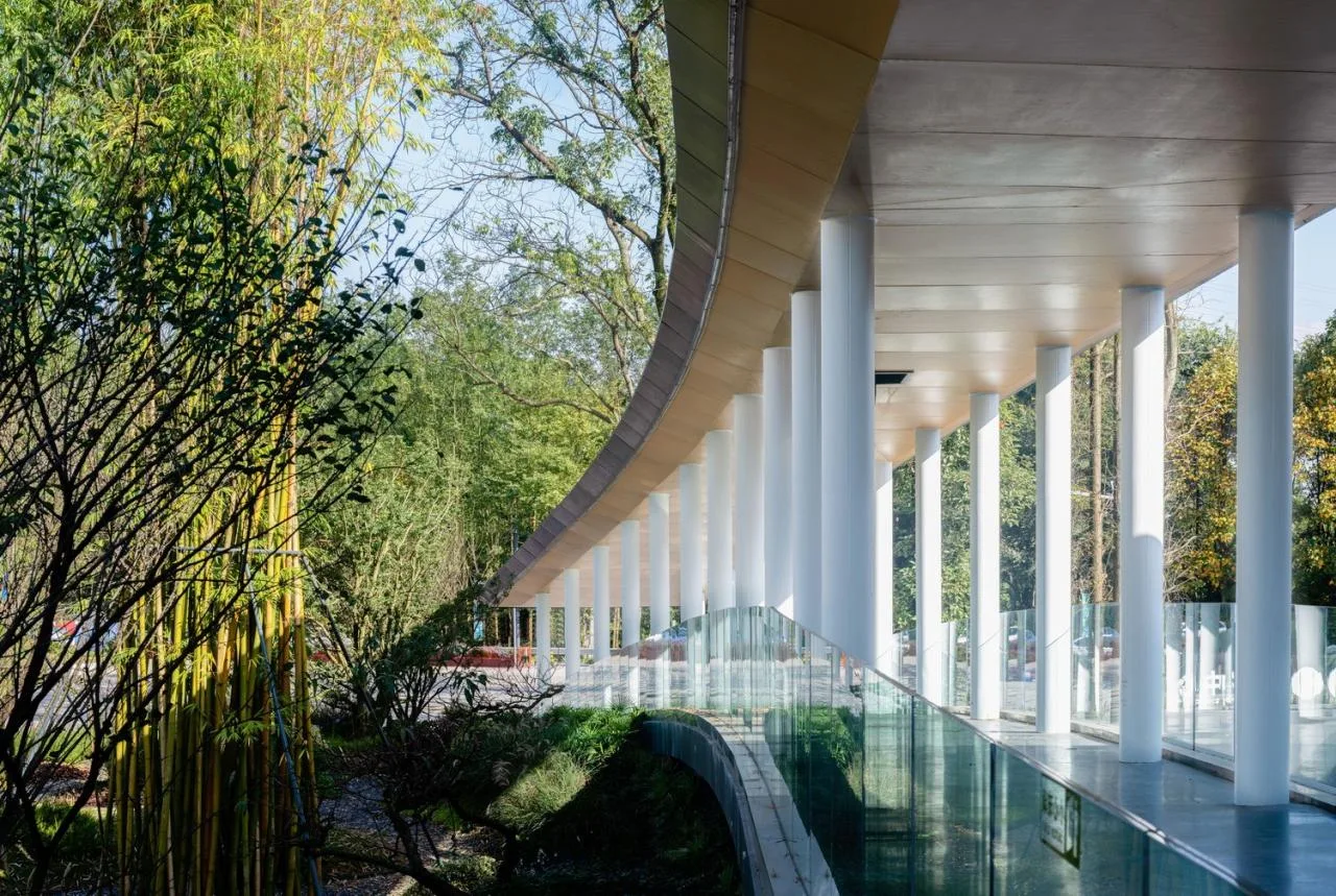 BIM Architecture | Interpretation of Bamboo Culture Imagery: Chongzhou Zhuyi Village Tourist Center/Xiaoyin Architecture