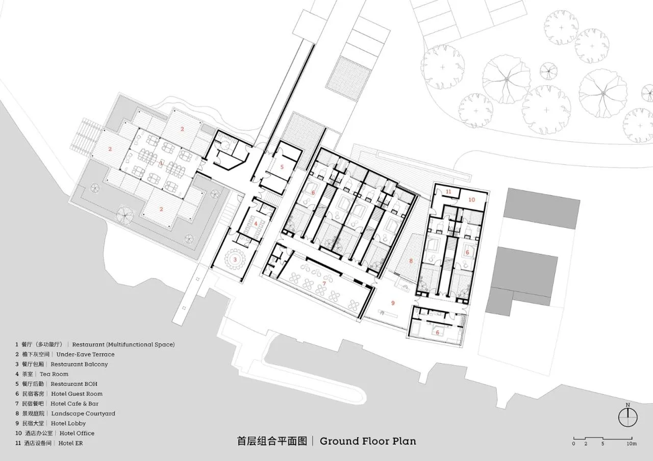 BIM Architecture | Mooring with People, Qushui Shanwan Shipyard Homestay/Goa Elephant Design